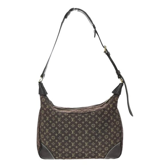 LOUIS VUITTON Boulogne 30 Shoulder Bag Monogram Mini Lin Canvas - Picture 3 of 14